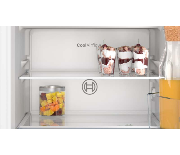 Lodówka do zabudowy Bosch KIL22NSE0 Podblatowa 87,4cm 35dB Zawiasy Ślizgowe 119L - 1107363 - zdjęcie 6